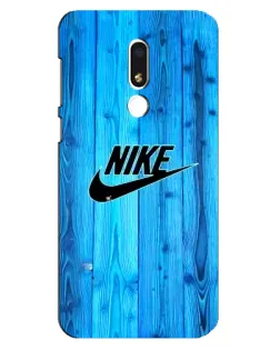 Чехол для Meizu M8 Lite с картинкой «Голубое дерево Nike»
