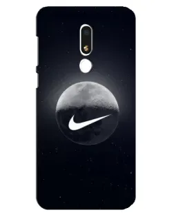 Чехол для Meizu M8 Lite с картинкой «Nike в стиле граффити»