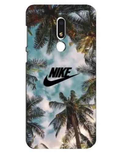 Чехол для Meizu M8 Lite с картинкой «Тропический принт Nike» Чехол для Meizu M8 Lite с картинкой «Тропический принт Nike»