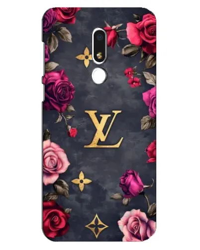 Чехол для Meizu M8 Lite с картинкой «Цветочный Louis Vuitton» Чехол для Meizu M8 Lite с картинкой «Цветочный Louis Vuitton»
