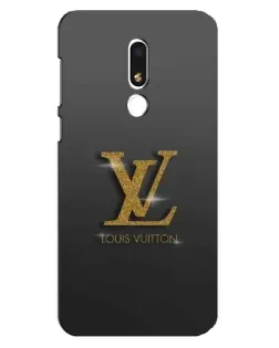 Чехол для Meizu M8 Lite с картинкой «Градиент Louis Vuitton»