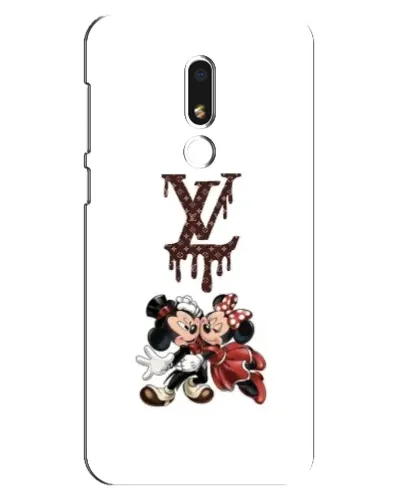 Чехол для Meizu M8 Lite с картинкой «LV и Микки Маус» Чехол для Meizu M8 Lite с картинкой «LV и Микки Маус»