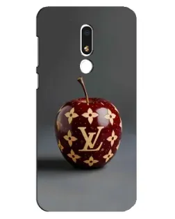 Чехол для Meizu M8 Lite с картинкой «Красное яблоко LV»