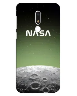 Чехол для Meizu M8 Lite с картинкой «NASA — лунный градиент»