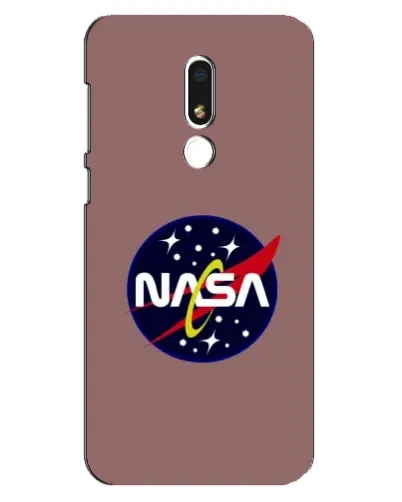 Чехол для Meizu M8 Lite с картинкой «NASA — ретро космос»