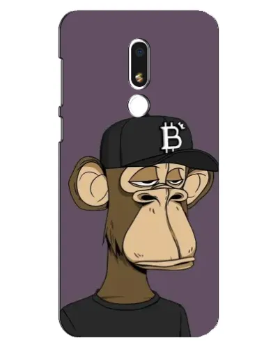 Чехол для Meizu M8 Lite с картинкой «Bored Ape в кепке» Чехол для Meizu M8 Lite с картинкой «Bored Ape в кепке»