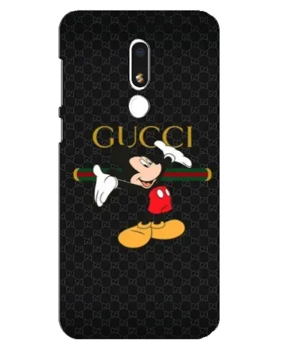 Чехол для Meizu M8 Lite с картинкой «Микки Маус Gucci»