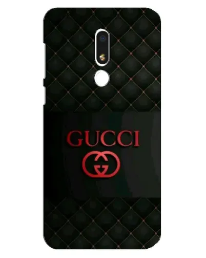 Чехол для Meizu M8 Lite с картинкой «Gucci — стеганый черный»