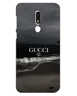 Чехол для Meizu M8 Lite с картинкой «Gucci — морской прибой»