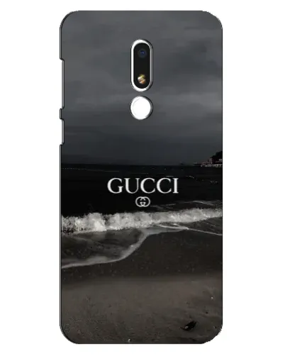Чехол для Meizu M8 Lite с картинкой «Gucci — морской прибой»