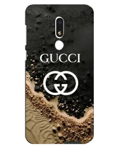 Чехол для Meizu M8 Lite с картинкой «Gucci — песчаные дюны»