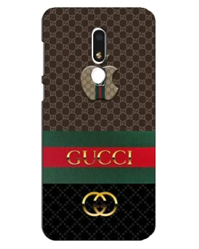 Чехол для Meizu M8 Lite с картинкой «Gucci — брендированный десерт»