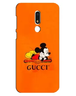 Чохол для Meizu M8 Lite з картинкою «Міккі Маус Gucci — помаранч» Чохол для Meizu M8 Lite з картинкою «Міккі Маус Gucci — помаранч»