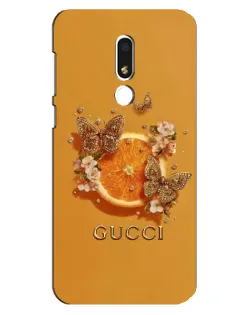 Чохол для Meizu M8 Lite з картинкою «Gucci — золоті метелики» Чохол для Meizu M8 Lite з картинкою «Gucci — золоті метелики»