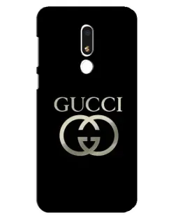 Чохол для Meizu M8 Lite з картинкою «Gucci — золото на чорному» Чохол для Meizu M8 Lite з картинкою «Gucci — золото на чорному»