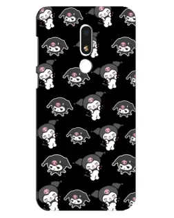 Чехол для Meizu M8 Lite с картинкой «Черный паттерн Kuromi» Чехол для Meizu M8 Lite с картинкой «Черный паттерн Kuromi»