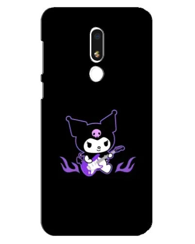 Чехол для Meizu M8 Lite с картинкой «Электрическая Kuromi»