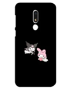 Чехол для Meizu M8 Lite с картинкой «My Melody и Kuromi» Чехол для Meizu M8 Lite с картинкой «My Melody и Kuromi»