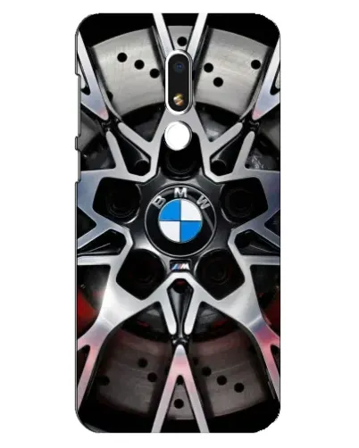 Чехол для Meizu M8 Lite с картинкой «BMW — деталь диска»