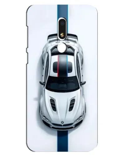 Чехол для Meizu M8 Lite с картинкой «Вид сверху — BMW M»