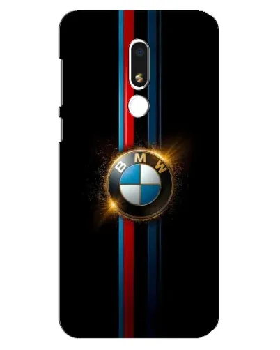 Чехол для Meizu M8 Lite с картинкой «BMW M-Power неон»