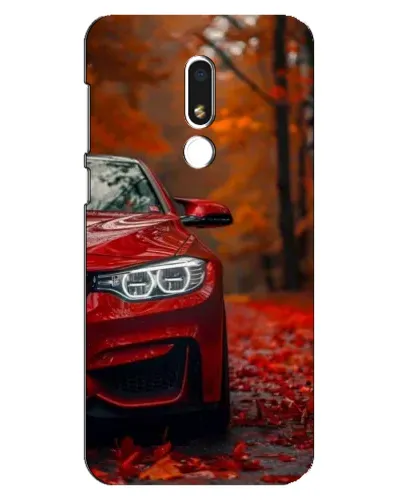 Чехол для Meizu M8 Lite с картинкой «Осенняя BMW M4»