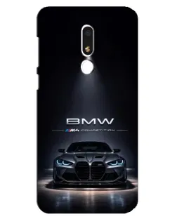 Чохол для Meizu M8 Lite з картинкою «BMW крізь нічне місто» Чохол для Meizu M8 Lite з картинкою «BMW крізь нічне місто»