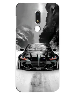 Чохол для Meizu M8 Lite з картинкою «BMW — акварельний дрифт» Чохол для Meizu M8 Lite з картинкою «BMW — акварельний дрифт»