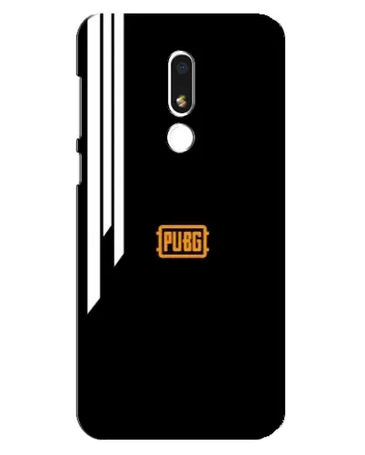 Чехол для Meizu M8 Lite с картинкой «PUBG — вертикальные линии»