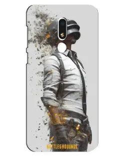 Чехол для Meizu M8 Lite с картинкой «PUBG — боец в пыли»