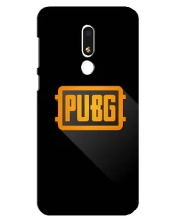 Чехол для Meizu M8 Lite с картинкой «PUBG — рамка лого»