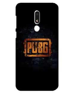 Чехол для Meizu M8 Lite с картинкой «PUBG — золотой логотип»