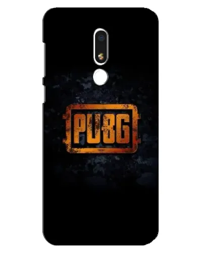 Чехол для Meizu M8 Lite с картинкой «PUBG — золотой логотип»