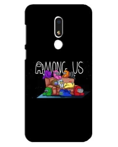 Чехол для Meizu M8 Lite с картинкой «Логотип Among Us» Чехол для Meizu M8 Lite с картинкой «Логотип Among Us»