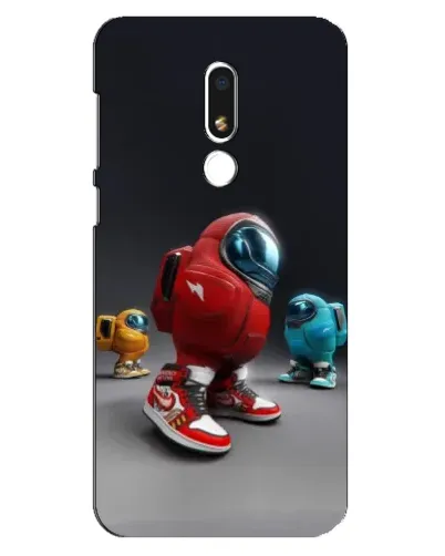 Чехол для Meizu M8 Lite с картинкой «Among Us — 3D стиль» Чехол для Meizu M8 Lite с картинкой «Among Us — 3D стиль»