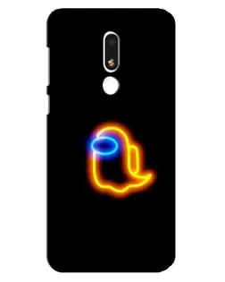 Чохол для Meizu M8 Lite з картинкою «Among Us неонове сяйво» Чохол для Meizu M8 Lite з картинкою «Among Us неонове сяйво»