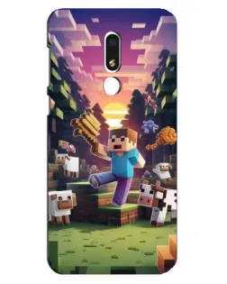 Чохол для Meizu M8 Lite з картинкою «Стів на фермі» Чохол для Meizu M8 Lite з картинкою «Стів на фермі»