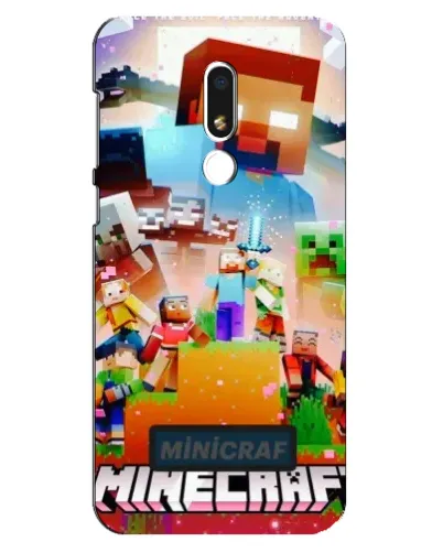 Чехол для Meizu M8 Lite с картинкой «Minecraft герои игры» Чехол для Meizu M8 Lite с картинкой «Minecraft герои игры»