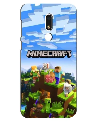 Чехол для Meizu M8 Lite с картинкой «Minecraft классический мир» Чехол для Meizu M8 Lite с картинкой «Minecraft классический мир»