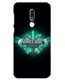 Чехол для Meizu M8 Lite с картинкой «Minecraft Diamond лого»
