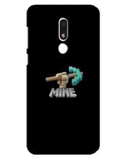 Чехол для Meizu M8 Lite с картинкой «Алмазная кирка»
