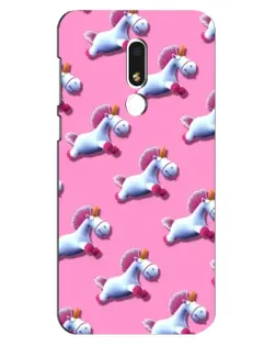 Чехол для Meizu M8 Lite с картинкой «Единороги на розовом» Чехол для Meizu M8 Lite с картинкой «Единороги на розовом»