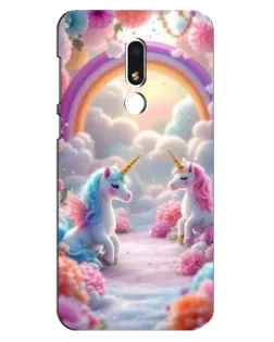 Чехол для Meizu M8 Lite с картинкой «Радуга и единороги» Чехол для Meizu M8 Lite с картинкой «Радуга и единороги»