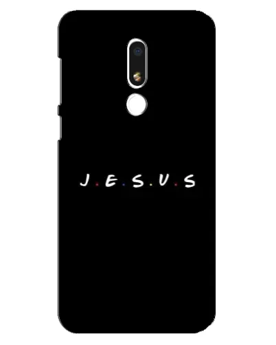 Чехол для Meizu M8 Lite с картинкой «Точки веры J.E.S.U.S.»