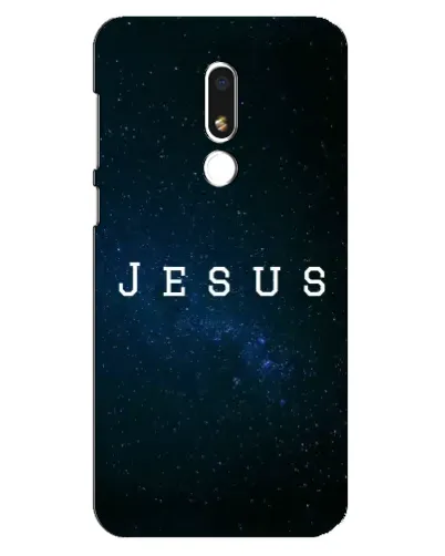 Чехол для Meizu M8 Lite с картинкой «Звездное небо Jesus»
