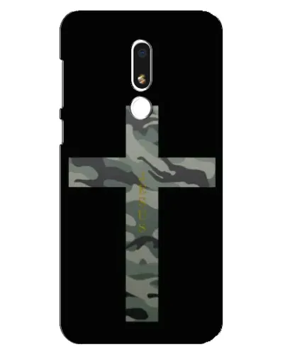 Чехол для Meizu M8 Lite с картинкой «Милитари Крест»