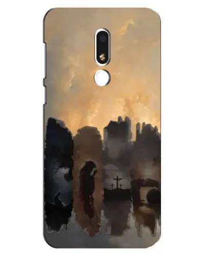 Чехол для Meizu M8 Lite с картинкой «Дорога к вере»
