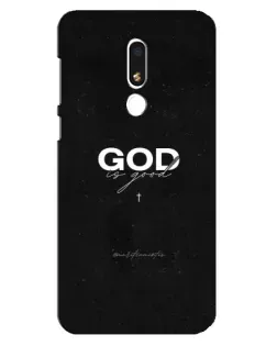 Чехол для Meizu M8 Lite с картинкой «GOD — Бог над всем»