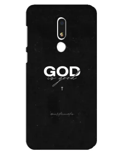Чехол для Meizu M8 Lite с картинкой «GOD — Бог над всем»