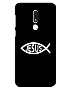 Чехол для Meizu M8 Lite с картинкой «Классический Jesus»